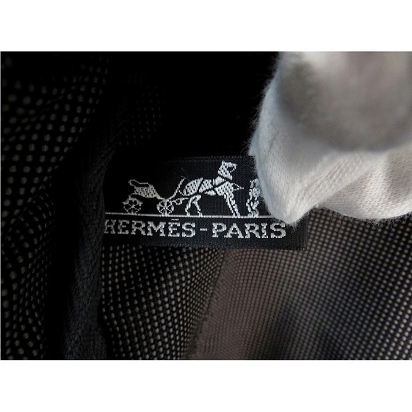 Hermes Black and Gray Tote Bag - Picture 10 of 12